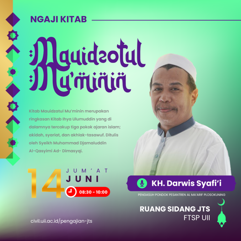 Ngaji Kitab Mauidzotul Mu’minin – Jumat 14 Juni 2024